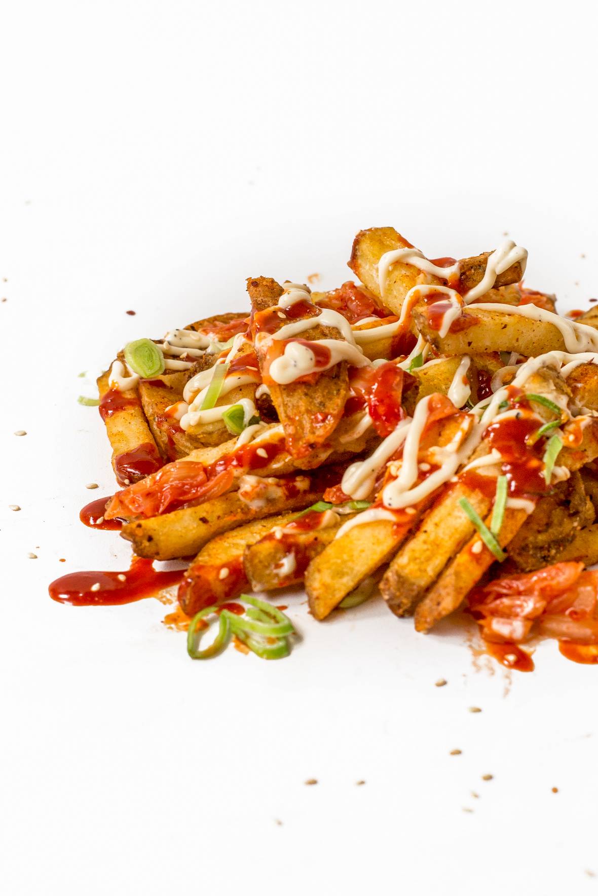 Korean Loaded Fries 🌶️ — Flat Coast Sanur Bali
